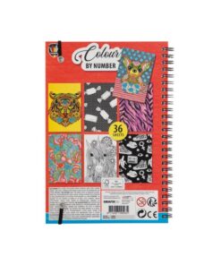 Alternative view of Grafix Kleurboek Kleuren op Nummer + 6 Potloden