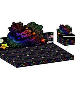 Grafix Scratch Notes 100 Sheets + Pen