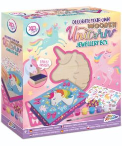 Grafix XO Style Eenhoorn Houten Juwelendoos Maken