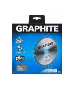 Graphite Cirkelzaagblad Voor Hout 160mm Asgat 30mm Tanden 18 Dikte 2