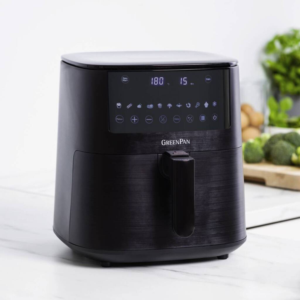 GreenPan Bistro XXL Airfryer 7.2L 1650W Zwart - Image 2