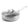 GreenPan Geneva Hapjespan 24 cm RVS