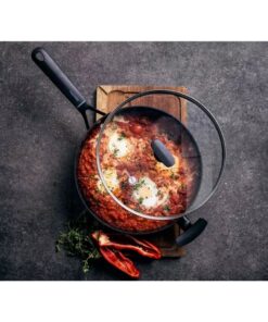 Alternative view of GreenPan Smart Collection Keramische Stoofpan met Deksel 28 cm Zwart