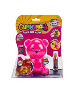 Gummymals Gummy Bear 12 cm + Licht en Geluid Roze