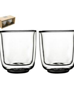 Gusta Fika Dubbelwandig Glas 250ml set 2 stuks