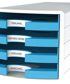 HAN HA-1013-54 Ladenkast Impuls Met 4 Open Laden Lichtblauw