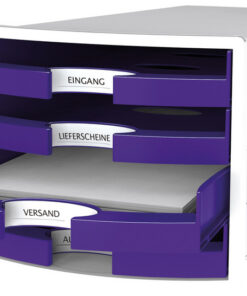 Alternative view of HAN HA-1013-57 Ladenkast Impuls Met 4 Open Laden Paars