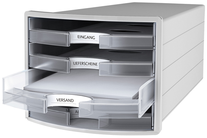 HAN HA-1013-63 Ladenkast Impuls Met 4 Open Laden Transparant - Image 2