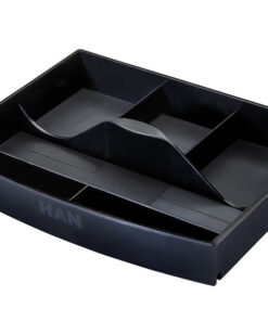 HAN HA-1016-13 Ladenkast Inzetbak 6 Vaks Zwart