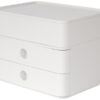 HAN HA-1100-12 Smart-box Plus Allison 2 Lades En Box Sneeuw Wit