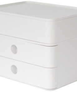 HAN HA-1100-12 Smart-box Plus Allison 2 Lades En Box Sneeuw Wit