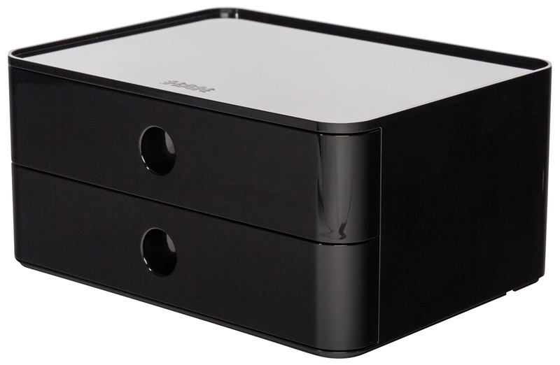 HAN HA-1120-13 Smart-box Allison Met 2 Lades Jet Zwart