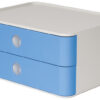 HAN HA-1120-84 Smart-box Allison Met 2 Lades Hemels Blauw