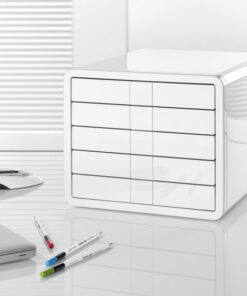 Alternative view of HAN HA-1551-12 Ladenkast I-Box Met 5 Gesloten Laden Wit