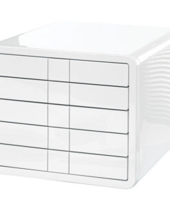 HAN HA-1551-12 Ladenkast I-Box Met 5 Gesloten Laden Wit