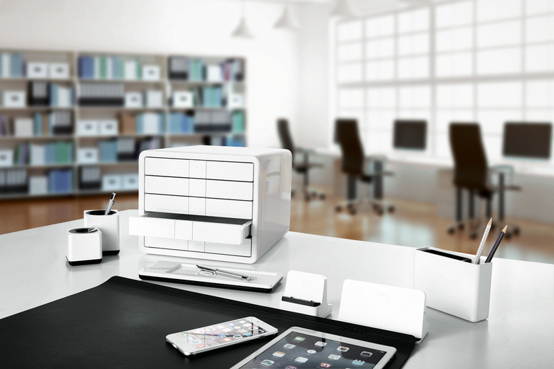 HAN HA-1551-12 Ladenkast I-Box Met 5 Gesloten Laden Wit - Image 4