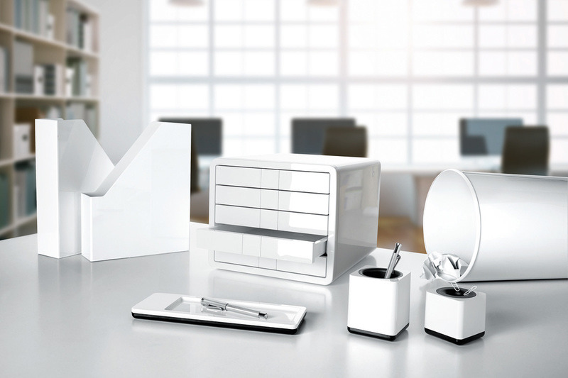 HAN HA-17652-32 Papercliphouder I-Line Magnetisch Wit / Zwart - Image 2