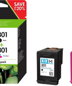 Alternative view of HP 301 Zw En Kl Actiepack N9j72ae