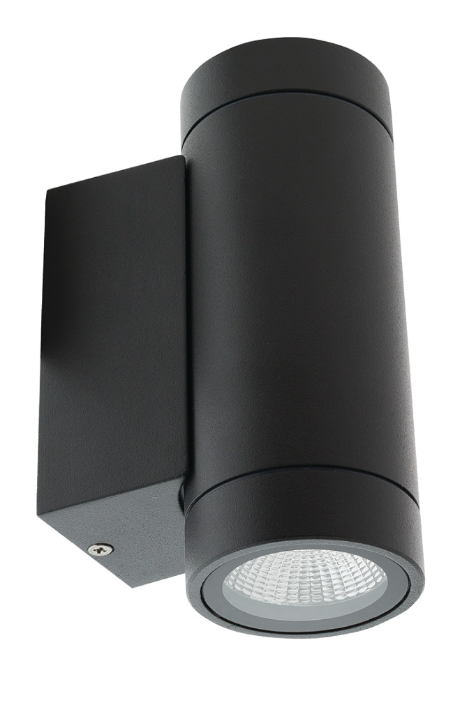 HQ HQLEDWLOUT01 Led Wandlamp Voor Buiten 6 W 190 Lm Zwart - Image 2