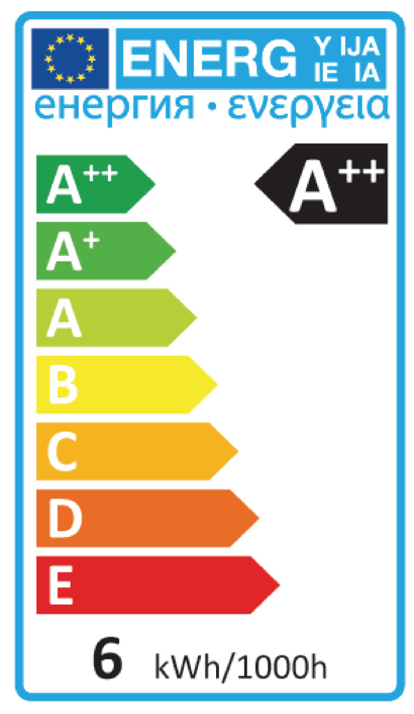 HQ HQLFE27A60002 Led Retro Filament Lamp E27 A60 6 W 806 Lm 2700 K - Image 5