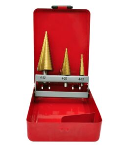 HSS getrapte boorset 3-delig