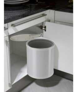 Alternative view of Hailo 3555-001 Compact-Box M Prullenbak 15L Wit