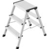 Hailo 4443-701 D60 StandardLine Trapladder opvouwbaar 2x3 Treden