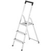 Hailo L40 Aluminium Huishoudtrap / Klustrap 3 treden