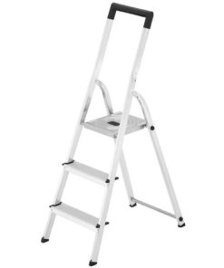 Hailo L40 Aluminium Huishoudtrap / Klustrap 3 treden
