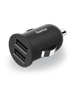 Hama 2-voudige USB-oplader Sigarettenaanst. Oplaadadapter Voor Auto 2