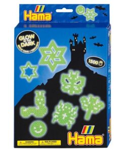 Hama 3414 Glow In Dark Strijkkralenset 1500 Stuks