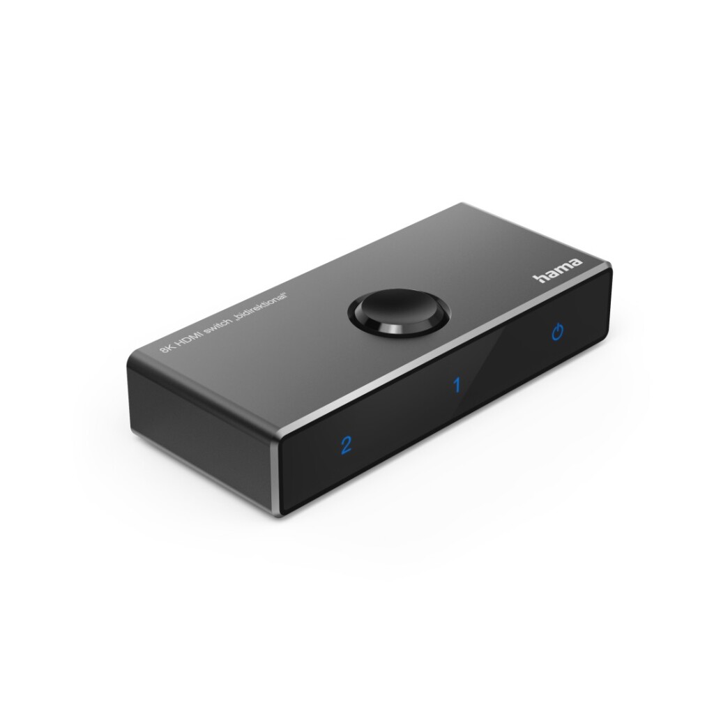 Hama 8K HDMI-Switch Bidirectional 1in2 Out/2in1 Out Zwart - Image 2