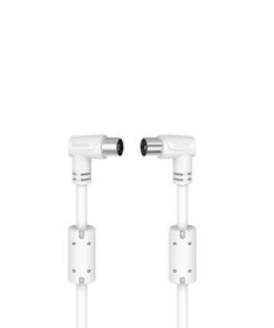 Hama Antennekabel Coaxstekker - Coaxkoppeling 90&deg; 3