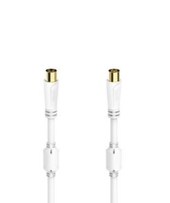 Hama Antennekabel Coaxstekker - Coaxkoppeling Verguld 3