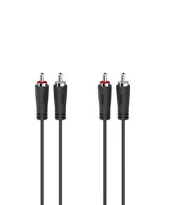 Hama Audiokabel 2 Cinch-stekkers - 2 Cinch-stekkers 1