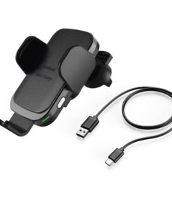 Alternative view of Hama Auto-GSM-oplader FC10 Motion 10 W Draadloos QI-Charge Zwart