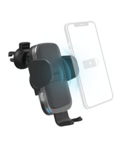 Hama Auto-GSM-oplader FC10 Motion 10 W Draadloos QI-Charge Zwart