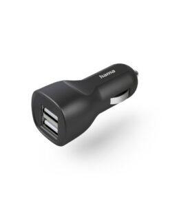 Hama Auto-oplader Met 2x USB-A-aansluiting 12 W Zwart
