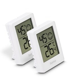 Alternative view of Hama Baros Digitale Thermometer en Hygrometer voor Binnen 2 Stuks Wit