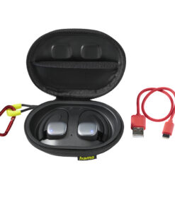 Alternative view of Hama Bluetooth&reg;-koptelefoon Spirit Athletics True Wireless Oorbeugel Zw/ge