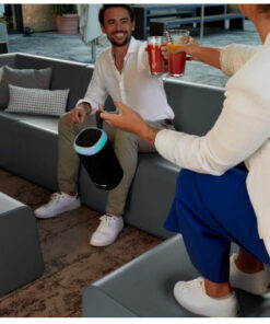 Alternative view of Hama Bluetooth&reg;-luidspreker Glow Pro Waterdicht IPX4 5 Licht-modi 30W Zw