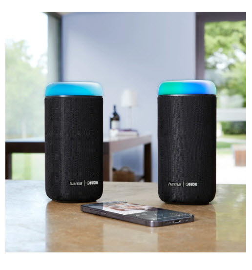 Hama Bluetooth®-luidspreker Glow Pro Waterdicht IPX4 5 Licht-modi 30W Zw - Image 3