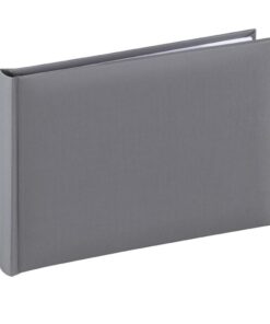 Hama Boekalbum Fine Art 24x17 Cm 36 Witte Pagina's Grijs