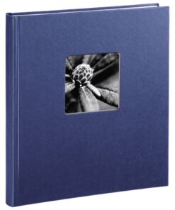 Hama Boekalbum Fine Art 29 X 32 Cm 50 Witte Pagina's Blauw