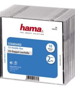 Hama CD Box 10 Pak 2CD Hoes Geseald
