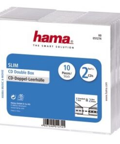 Hama CD Slim Bubbel Box 10 Pak