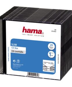 Hama Cd Slim Box 20-P. Red