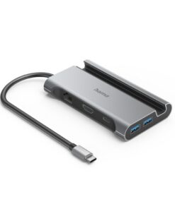 Alternative view of Hama Connect2Mobile USB C Hub Multiport 7 Poorten Antraciet