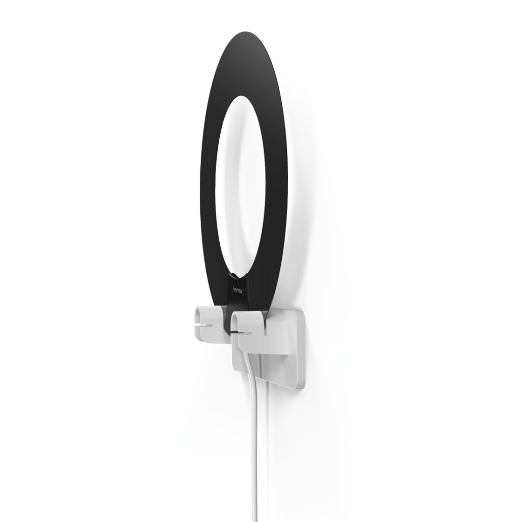 Hama DVB-T/DVB-T2 Kamerantenne Performance 45 Ring-design Actief Wit - Image 2