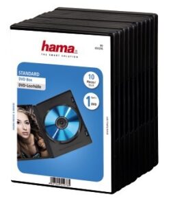 Hama DVD Box Zwart 10Pak